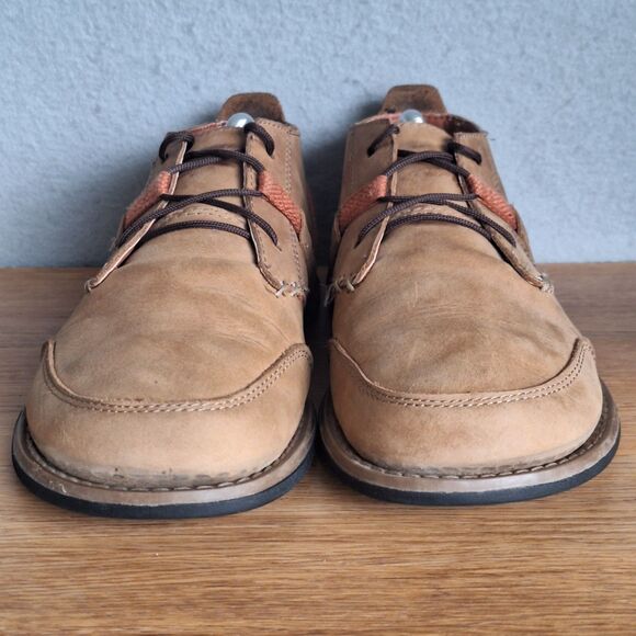 Xero Shoes Coalton Chukka Sneakers Men’s 7 EU 40 Brown Tan Leather Minimalist main image 9
